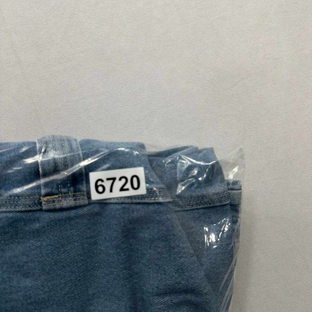 VTG Levi's Baggy Carpenter Jeans Loose Fit Workwear Denim Blue Mens 44x32